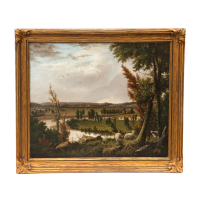 Lot 119B: Very Fine 19th c. Landscape Painting