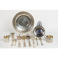 Lot 128B: Collection of Sterling Silver