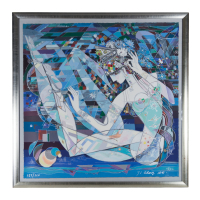 Lot 143: Ji Cheng Serigraph