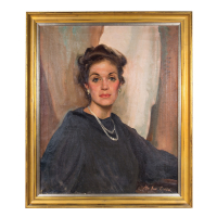Lot 146C: Portrait by MacIvor Reddie