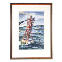 Lot 146D: Watercolor by MacIvor Reddie