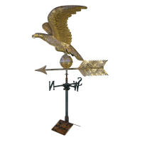 Lot 152: 19th c. Eagle Weathervane