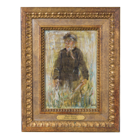 Lot 154A: Oil Painting by Edna Hibel