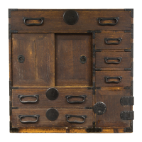 Lot 164: Early 19th c. Japanese Tonsu