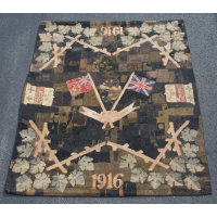 Lot 165: Early 20th c. Roomsize Hooked Rug