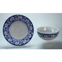 Lot 171: Two Dedham Pottery Pieces