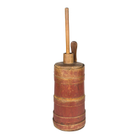 Lot 183: 18th/Early 19th c. Butter Churn
