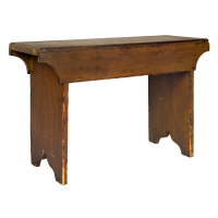 Lot 189: Early 19th c. Country Bench