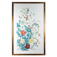 Lot 207A: Contemporary Asian Silkscreen Pictures