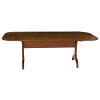 Lot 130: Rare Trestle Dining Table