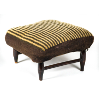 Lot 133: Footstool and Plush