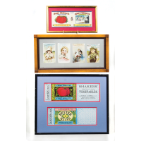 Lot 134: Labels and Advertising Cards