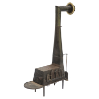 Lot 143: Rare Cast Iron Shaker Stove