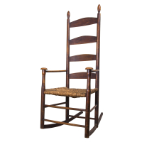 Lot 157: Early Shaker Rocking Chair