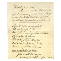 Lot 183: Shaker Manuscript Ephemera