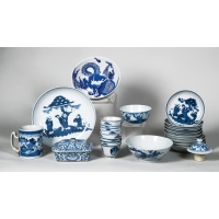 chinese, ceramic, mug, plate, bowl, saucer