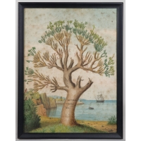 watercolor, hingham, family, tree