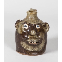 grotesque, face, jug