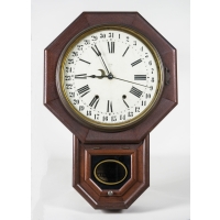 calendar, clock, oak