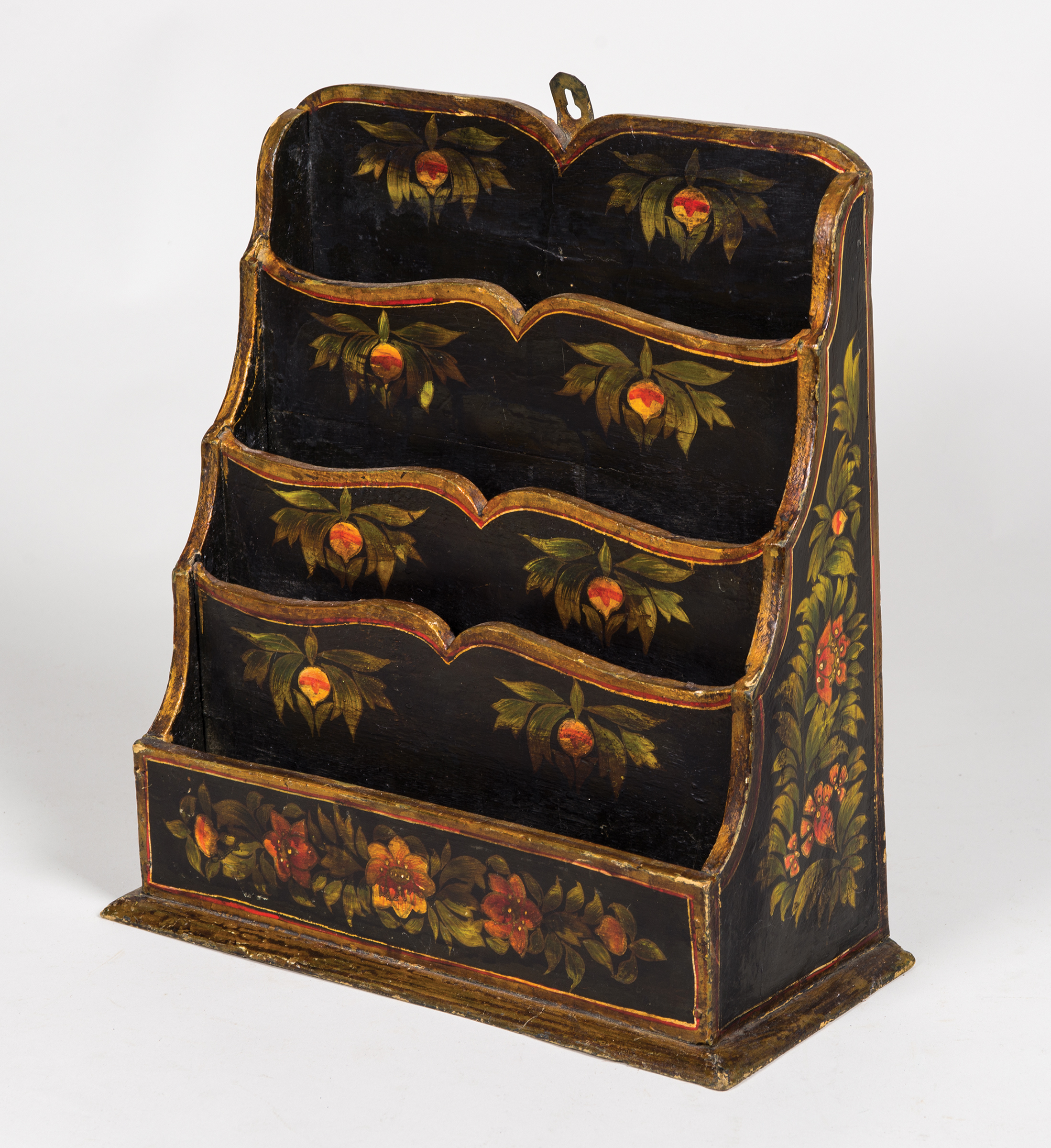 hanging, file, letter, holder, pine