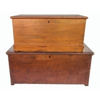 pine, storage, chests
