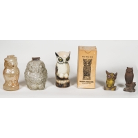 vintage, owl, banks