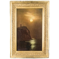 oil, painting, CH, gifford