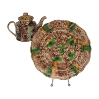 ceramic, teapots, plates, english