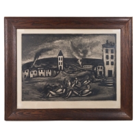 etching, georges, rouault
