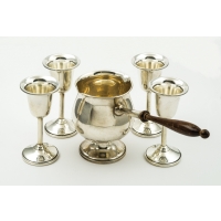 sterling, silver, cordials