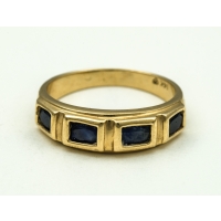 gold, ring, blue, spinel