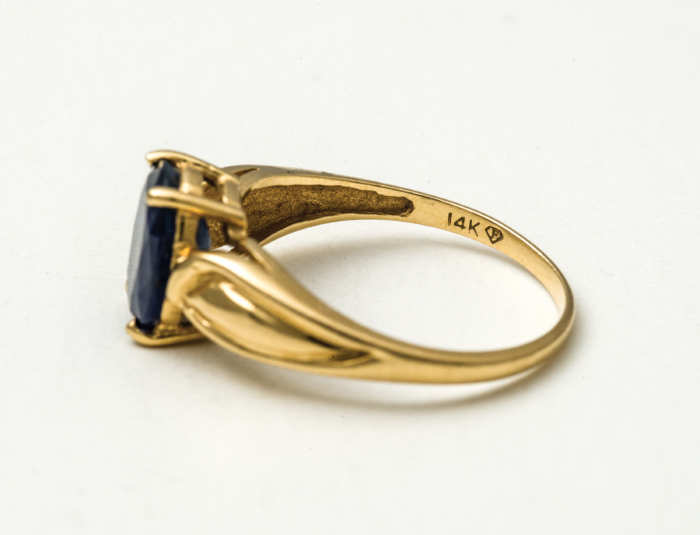 gold, ring, sapphires