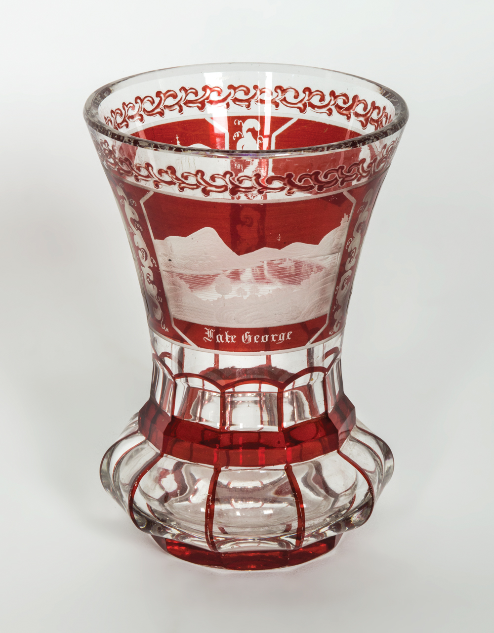 Lot 108: Three Pieces of 19th C. Bohemian Glass - Image 5