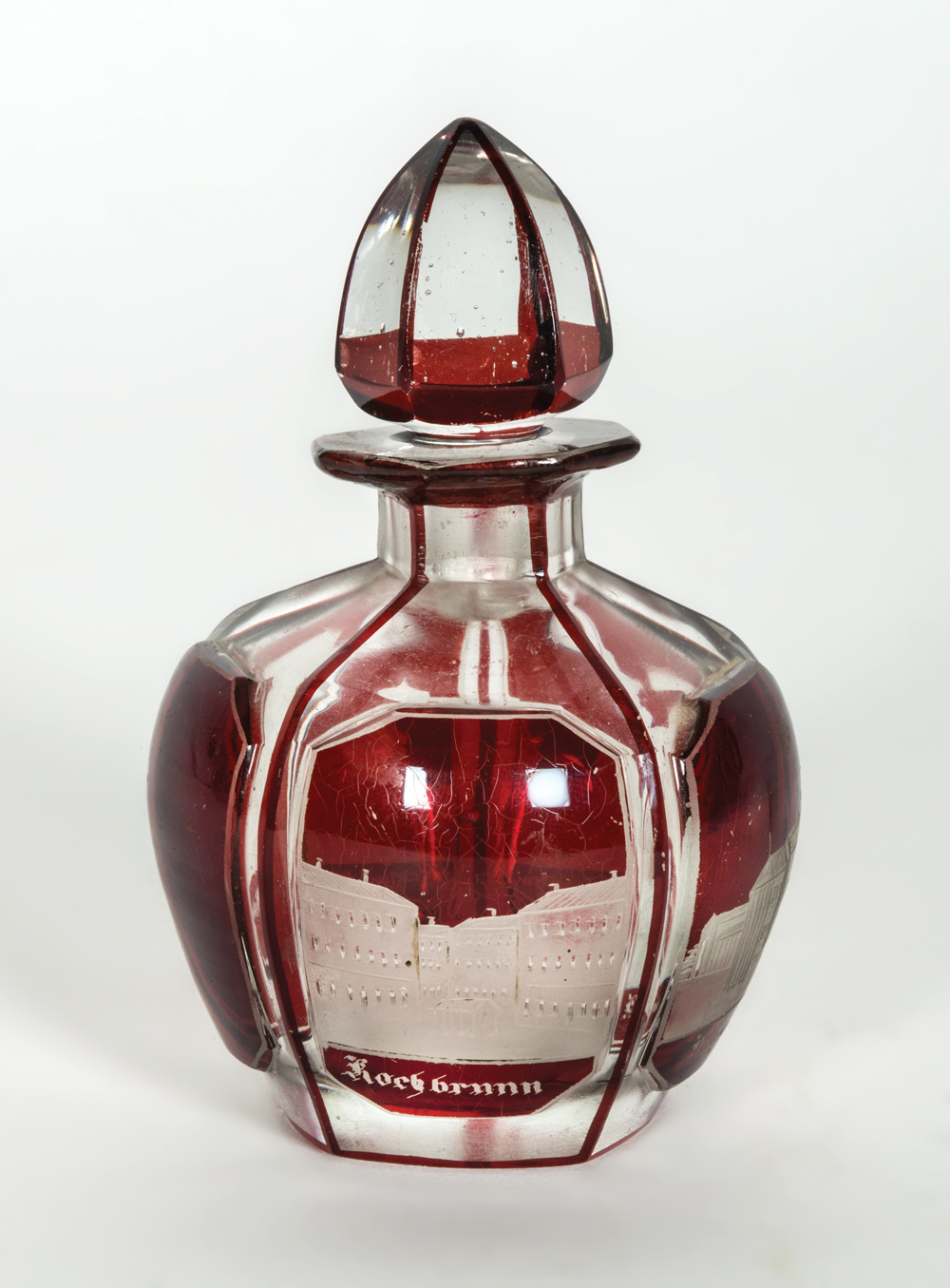 Lot 108: Three Pieces of 19th C. Bohemian Glass - Image 9