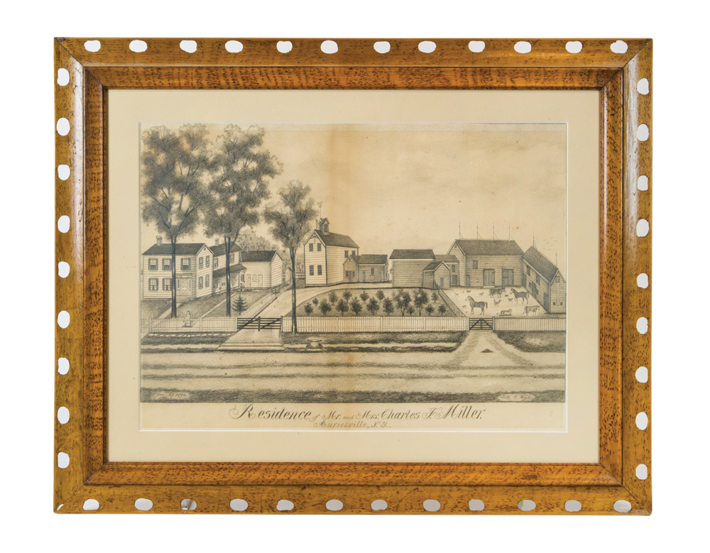 Lot 125A: Pencil Architectural Drawing