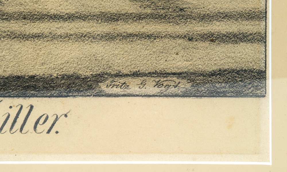 Lot 125A: Pencil Architectural Drawing - Image 3