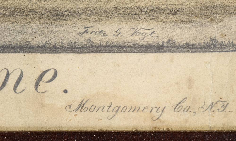 Lot 125B: Pencil Architectural Drawing - Image 3