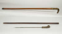 Lot 240: Two 19th C. Canes