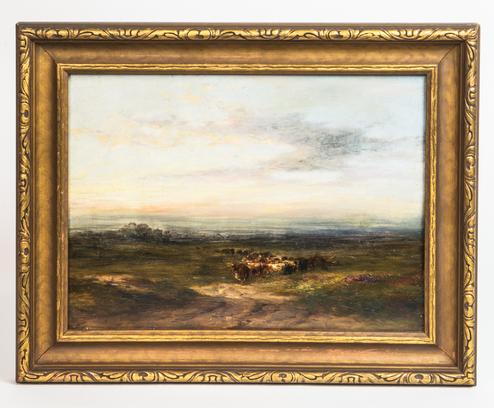 Lot 71: Landscape Oil by T.F. Wainewright – Willis Henry Auctions, Inc.