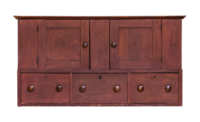 Lot 195: Add-On Cupboard Over Drawers