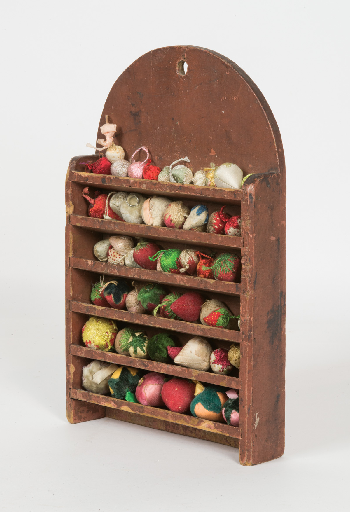 Lot 51: Rare Small Shelf Rack and Strawberry Emery Mold - Image 2