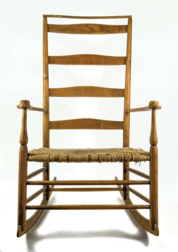 19th C. Shaker Production Rocking Chair