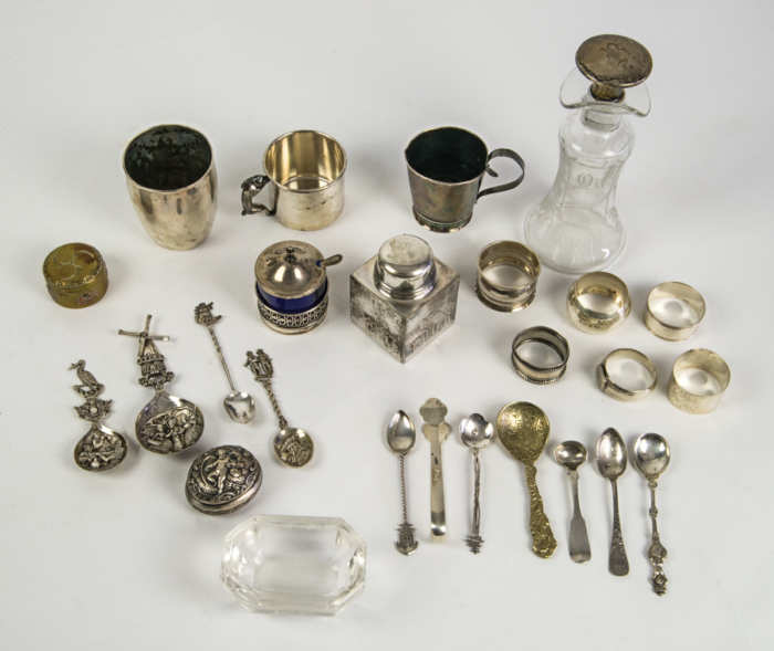 Mixed Lot Of Silver