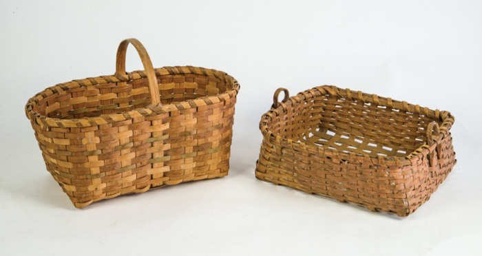 Two 19th C. Baskets