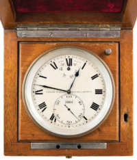 Two Chronometers; and Cockpit Clock