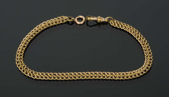 Gold Watch Fob, and Necklace