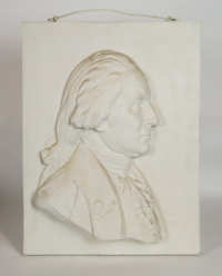 Plaster Plaque of George Washington