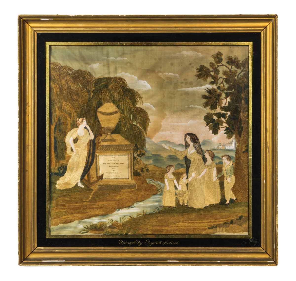 Needlework/Watercolor