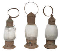 Three 19th C. Lanterns