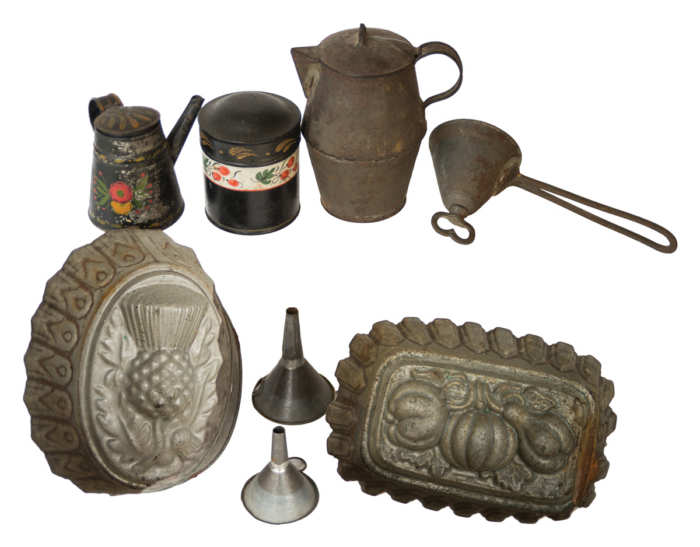 Collection of Tinware